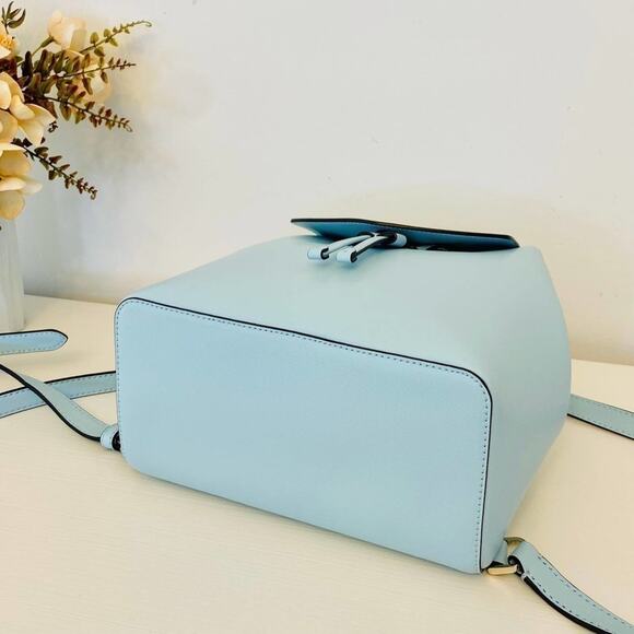 Kate spade Lizzie Medium Flap Backpack frosty sky - Picture 6 of 11